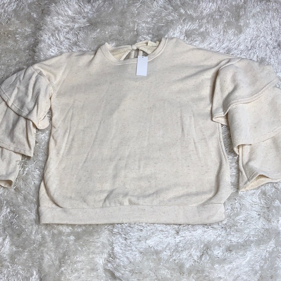 Penelope Project Women’s Ruffle Bell Sleeve Blouse Size large - Picture 10 of 10